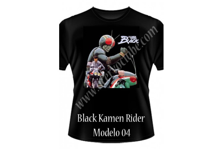 Camiseta Black Kamen Rider