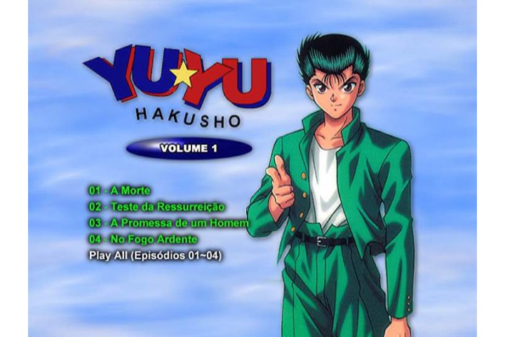 Yu Yu Hakusho DVD Japonês