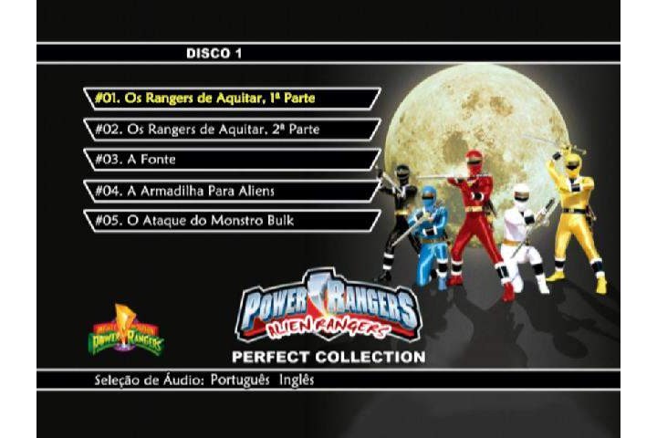 Power Rangers Alien Perfect Collection