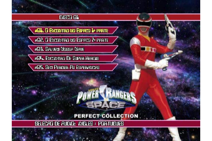 Power Rangers no Espaço Perfect Collection Power Rangers no Espaço Perfect Collection