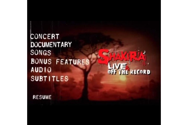 DVD - Shakira Live e Off The Record