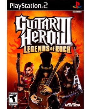 PS2 - Guitar Hero III Legends Of Rock